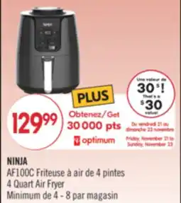 Pharmaprix NINJA 4 Quart Air Fryer offer