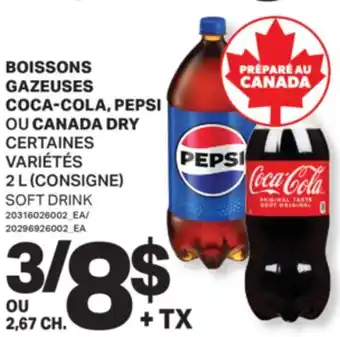 L'Intermarché BOISSONS GAZEUSES | SOFT DRINK, 2 L offer