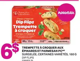 L'Intermarché TREMPETTE À CROQUER AUX ÉPINARDS ET PARMESAN | DIP FLIPS, 180 G offer