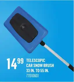 Canac Telescopic Car Snow Brush 33 in. to 55 in offer