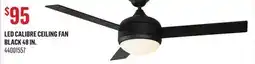 Canac LED Calibre Ceiling Fan Black 48 in offer