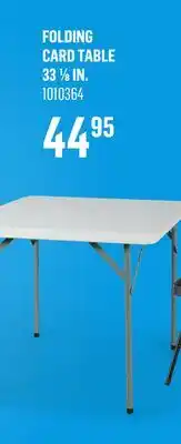 Canac Folding Card Table 331/8in offer