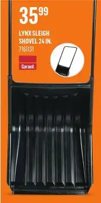Canac Lynx Sleigh Shovel 24 in offer
