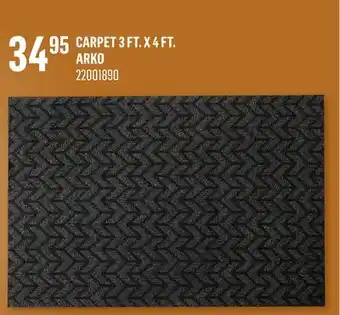 Canac Carpet 3 ft. x 4 ft offer