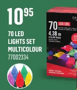 Canac 70 LED Lights Set Multicolour offer