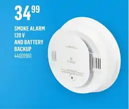 Canac Smoke Alarm 120V and Battery Backup offer