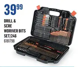 Canac Drill & Screwdriver Bits Set/246 offer