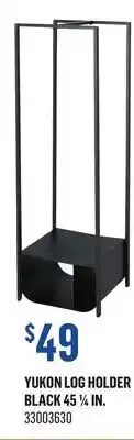 Canac Yukon Log Holder Black 45 1/4 in offer