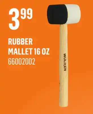Canac Rubber Mallet 16oz offer