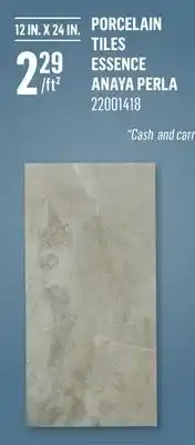 Canac Porcelain tiles offer