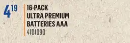 Canac Ultra Premium Batteries AAA offer
