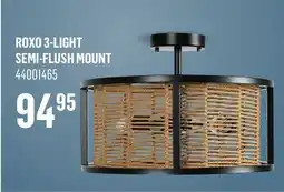 Canac Roxo 3-Light Semi-Flush Mount offer