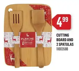 Canac Cutting Board and 2 Spatulas offer