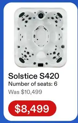 Club Piscine Spa S420 offer