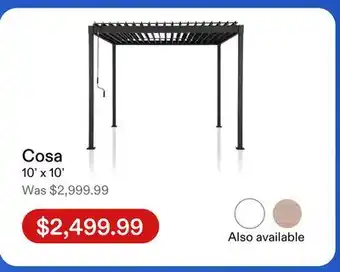 Club Piscine Cosa 10x10 offer