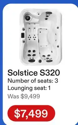 Club Piscine Spa S320 offer