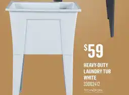 Canac Heavy-Duty Laundry Tub offer