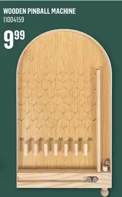 Canac Wooden Pinball Machine offer