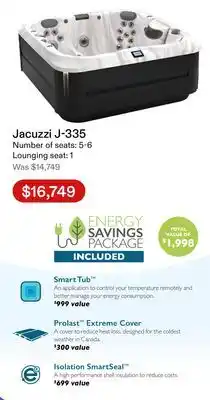 Club Piscine Spa J-335 offer