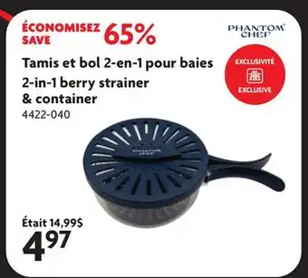 Home Hardware 2-in Berry Strainer & Container offer