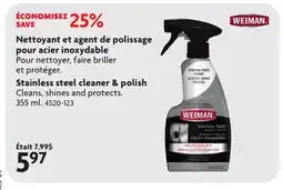 Home Hardware Stainless Steel Spray Cleaner offer