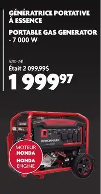 Home Hardware PORTABLE GAS GENERATOR - 7 000 W offer