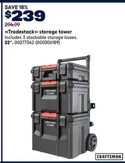 RONA Tradestack storage tower offer