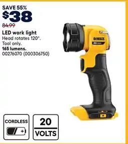 RONA DeWALT LED work light offer