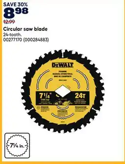 RONA 7 1⁄4 Sin. Circular saw blade offer
