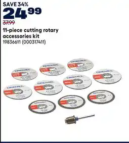 RONA 11-piece cutting rotary accessories kit offer