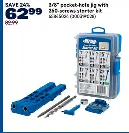 RONA 3/8 pocket-hole jig with 260-screws starter kit offer