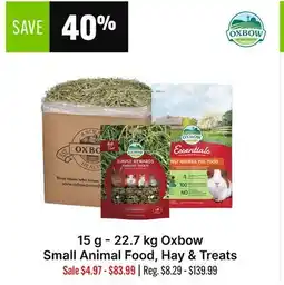 Ren’s Pets Depot Oxbow Small Animal Food, Hay & Treats offer