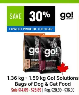 Ren’s Pets Depot Go! Solutions Bags of Dog & Cat Food offer