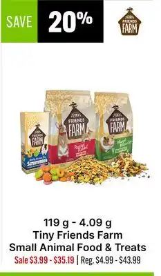 Ren’s Pets Depot Tiny Friends Farm Small Animal Food & Treats offer