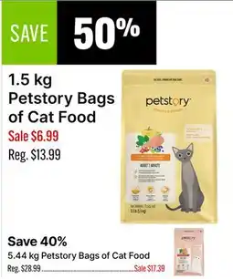 Ren’s Pets Depot 1.5 kg Petstory Bags of Cat Food offer