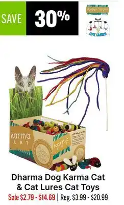 Ren’s Pets Depot Dharma Dog Karma Cat & Cat Lures Cat Toys offer
