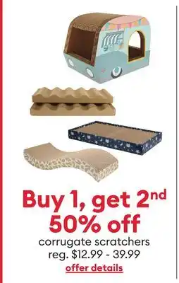 Petsmart corrugate scratchers offer