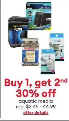 Petsmart aquatic media offer