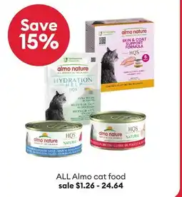 Petsmart ALL Almo cat food offer