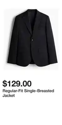 H&M Regular-Fit Single-Breasted Jacket offer