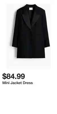 H&M Mini Jacket Dress offer