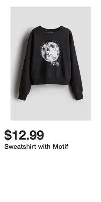 H&M Sweatshirt with Motif offer