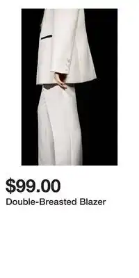 H&M Double-Breasted Blazer offer