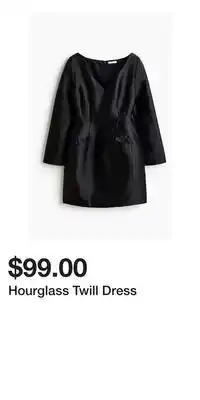 H&M Hourglass Twill Dress offer