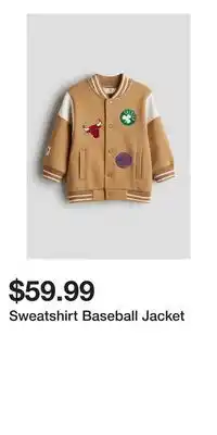 H&M Sweatshirt Baseball Jacket offer