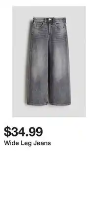 H&M Wide Leg Jeans offer
