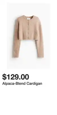 H&M Alpaca-Blend Cardigan offer