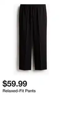 H&M Relaxed-Fit Pants offer