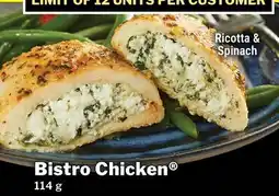 M & M Food Market BISTRO CHICKEN Ricotta & Spinach offer