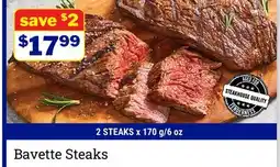 M & M Food Market Bavette Steaks offer